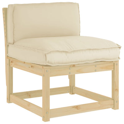 Vidaxl coussin beige 80 x 40 x 12 cm tissu oxford