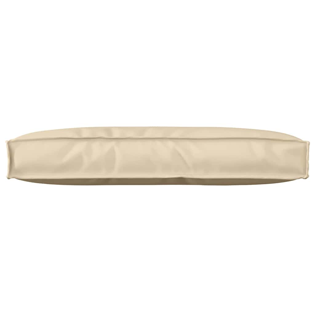 Vidaxl coussin beige 80 x 40 x 12 cm tissu oxford