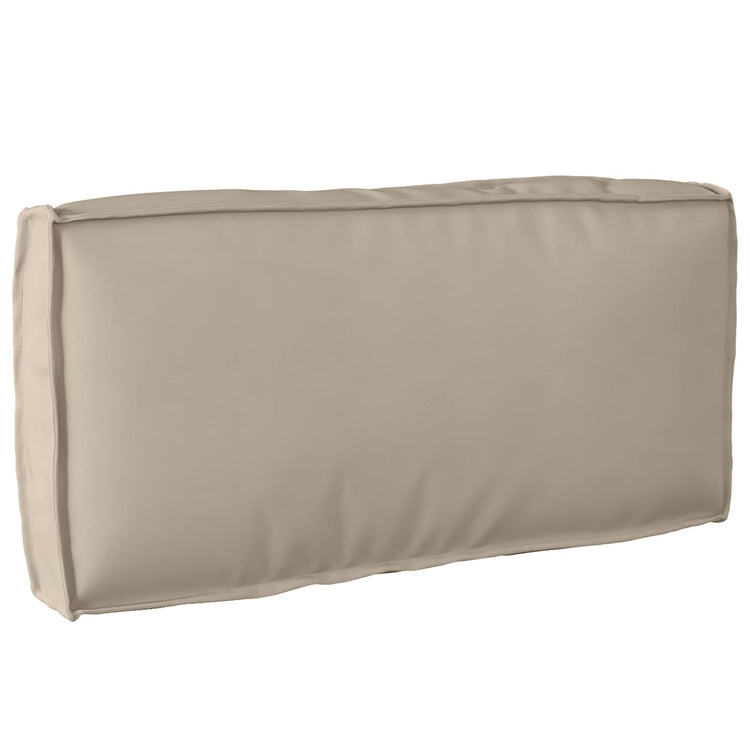 Vidaxx coussin taupe 80 x 40 x 12 cm tissu oxford