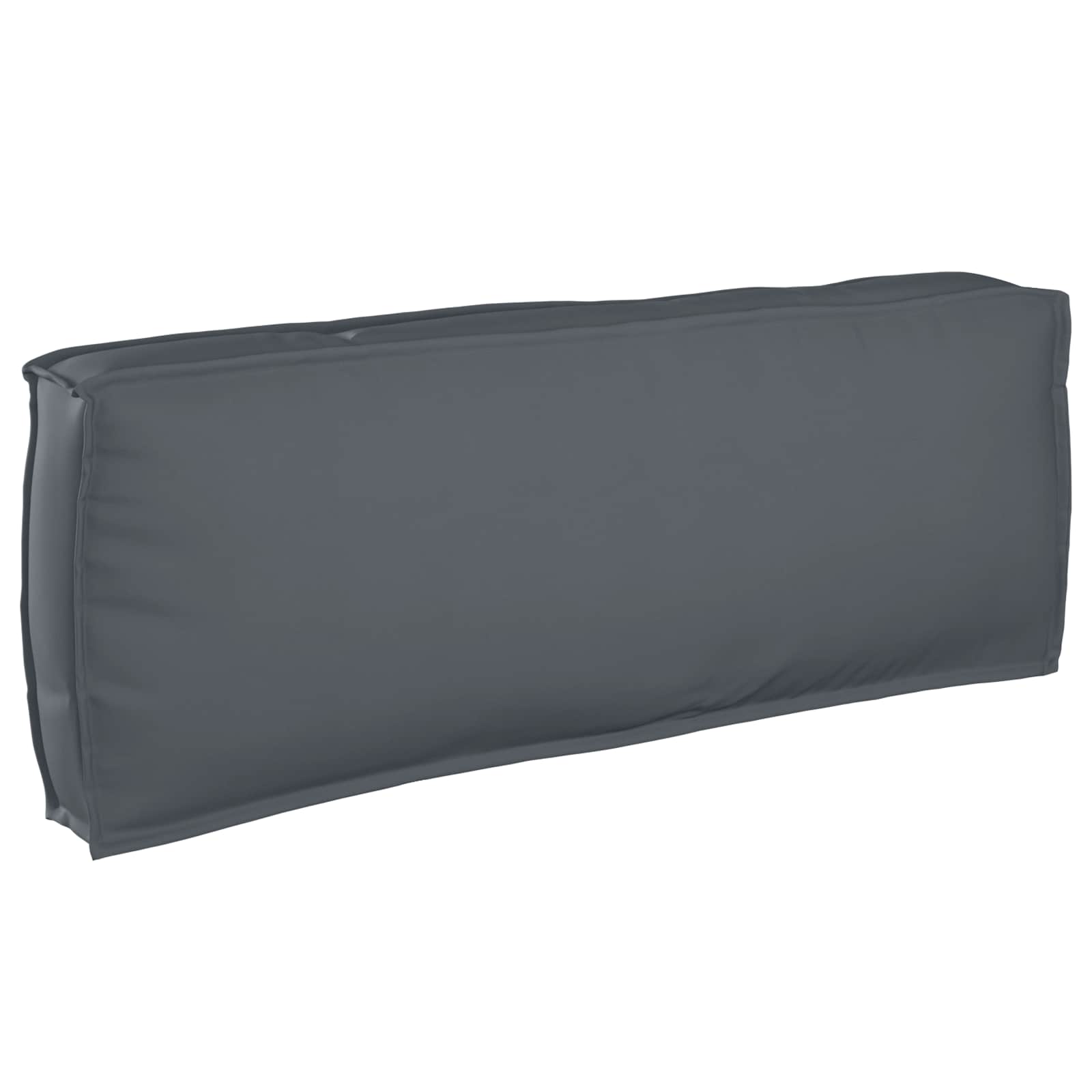 Vidaxl coussin anthracite 120 x 40 x 12 cm tissu oxford