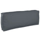 Vidaxl coussin anthracite 120 x 40 x 12 cm tissu oxford