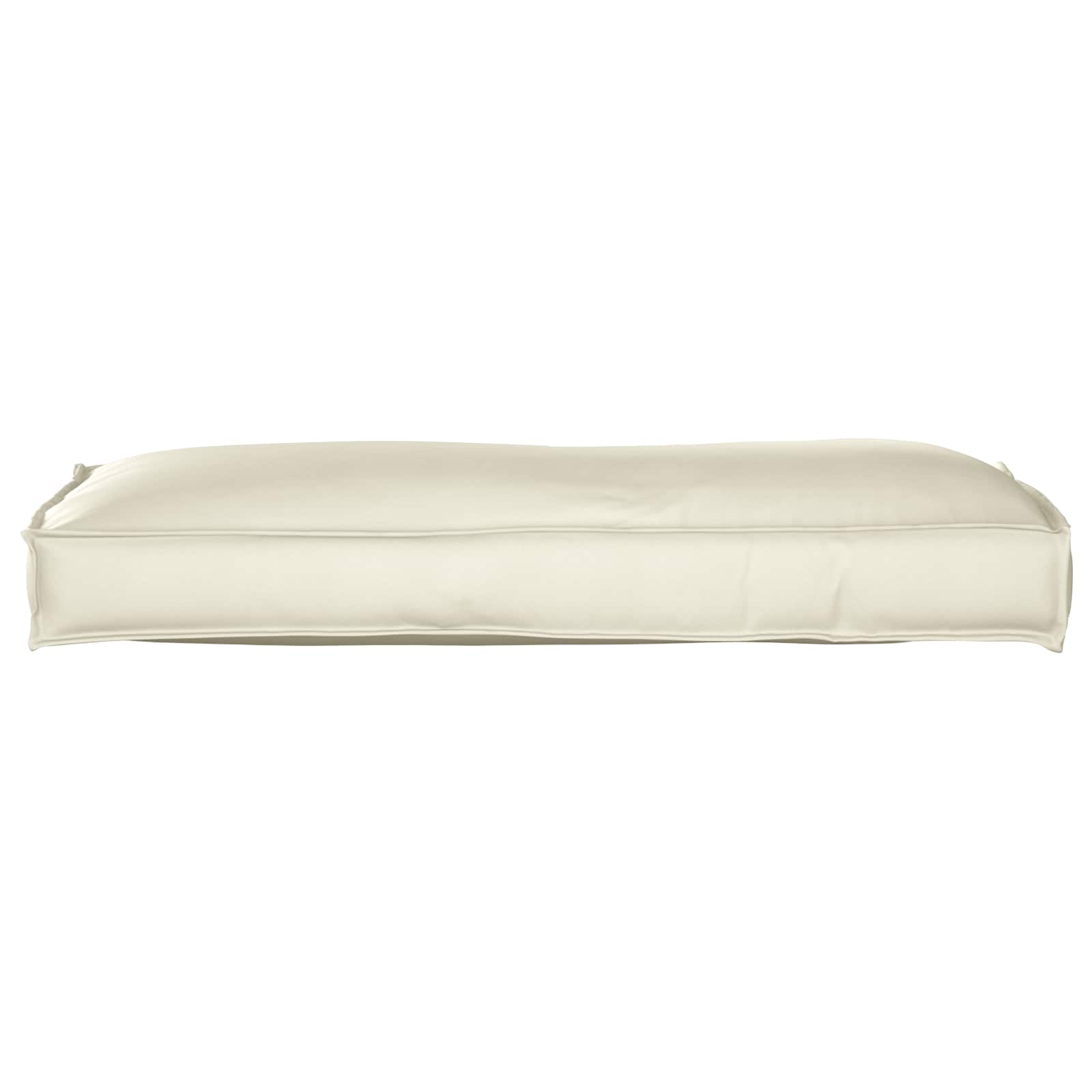VidaXL coussin crème 120 x 40 x 12 cm tissu oxford