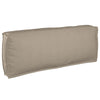 Vidaxx coussin taupe 120 x 40 x 12 cm tissu oxford