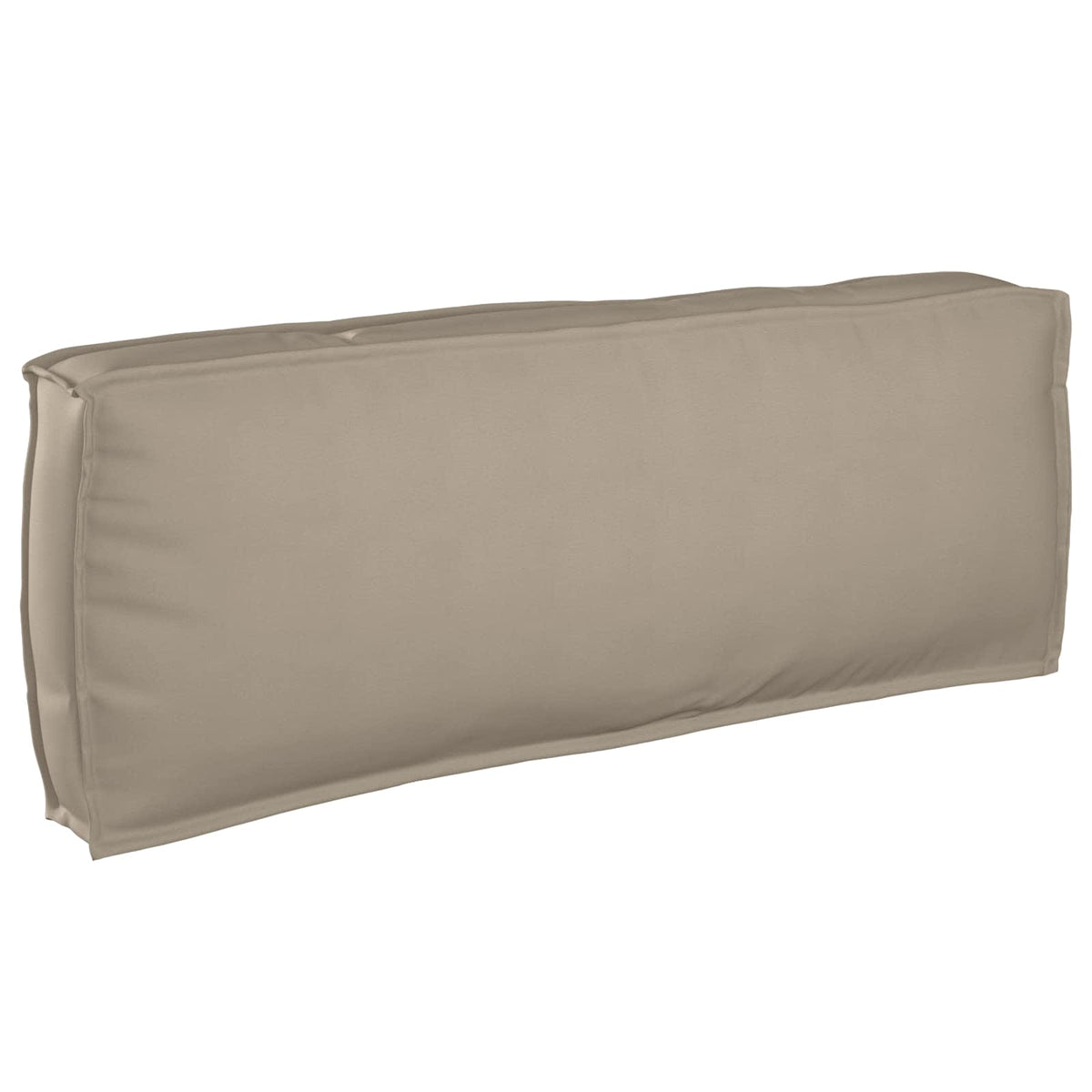 Vidaxx coussin taupe 120 x 40 x 12 cm tissu oxford