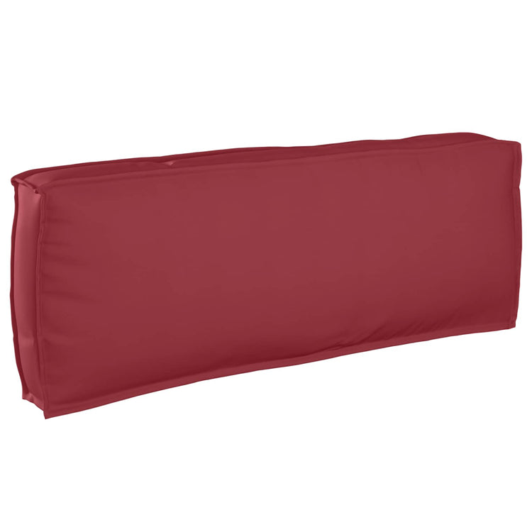 VidaXL coussin vin rouge 120 x 40 x 12 cm tissu oxford
