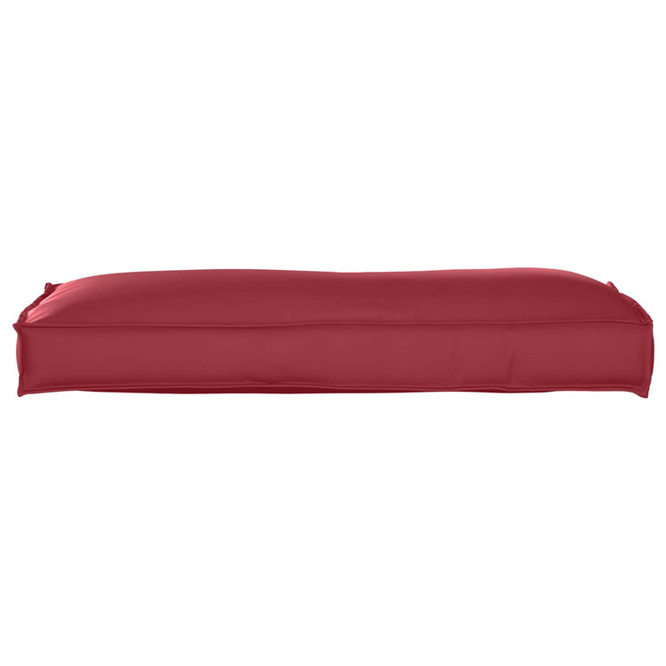 VidaXL coussin vin rouge 120 x 40 x 12 cm tissu oxford