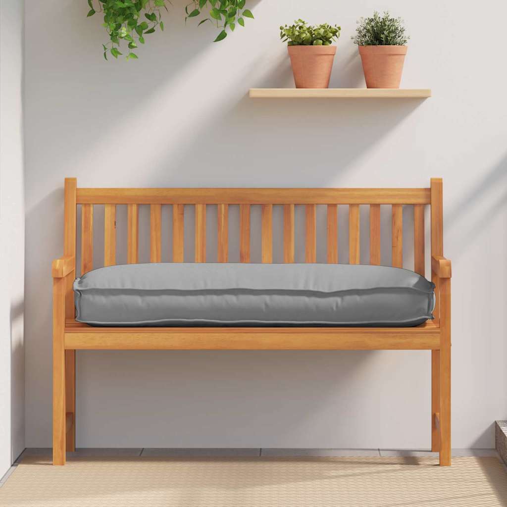 Vidaxx coussin gris 120 x 50 x 12 cm tissu oxford