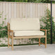 Vidaxx coussin crème 120 x 50 x 12 cm tissu oxford