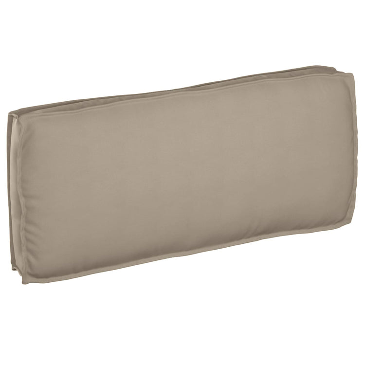 Vidaxx coussin taupe 120 x 50 x 12 cm tissu oxford