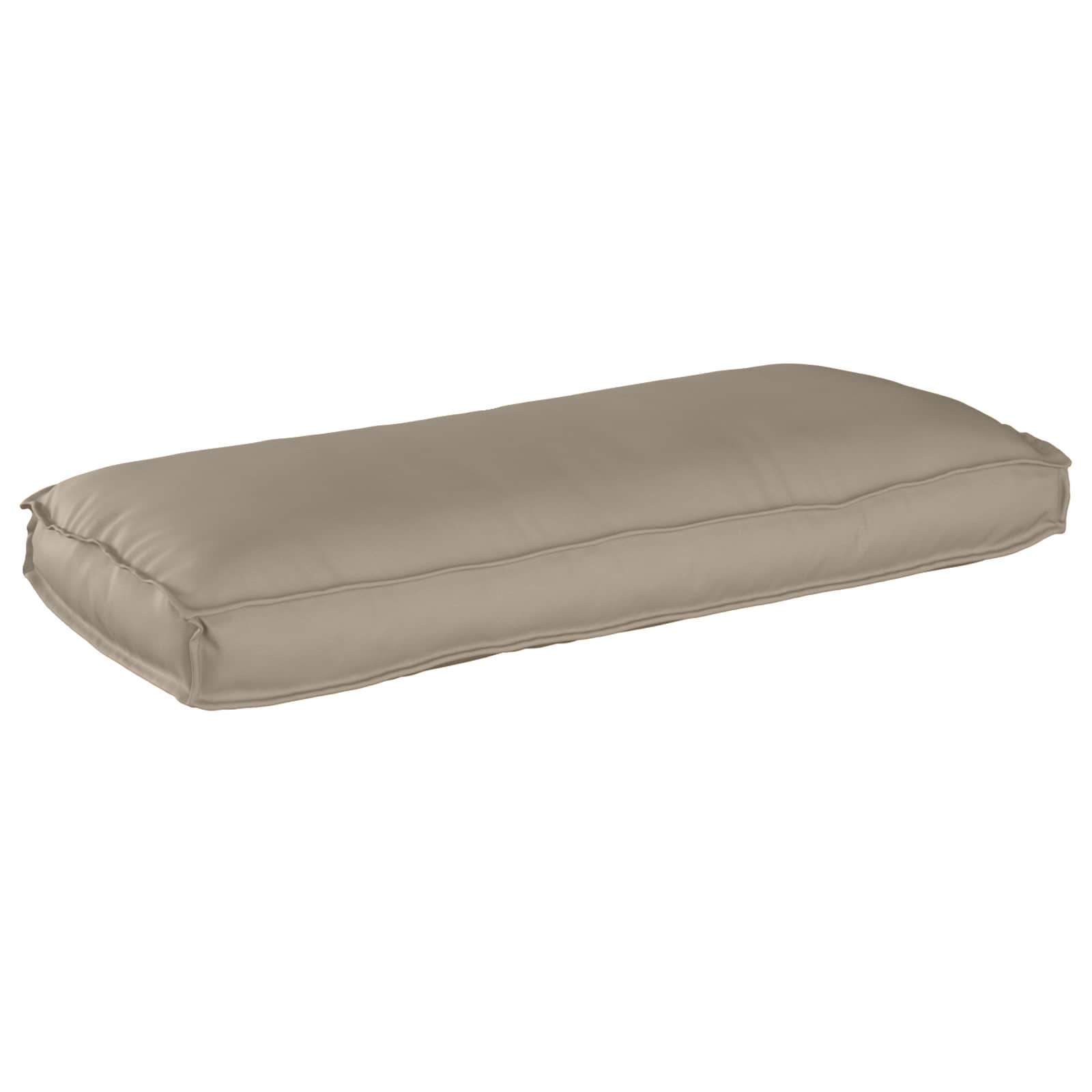 Vidaxx coussin taupe 120 x 50 x 12 cm tissu oxford