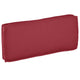 VidaXL coussin vin rouge 120 x 50 x 12 cm tissu oxford