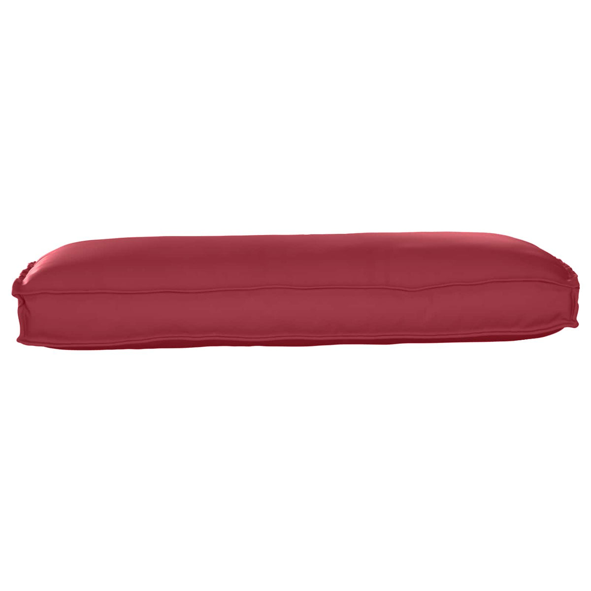 VidaXL coussin vin rouge 120 x 50 x 12 cm tissu oxford