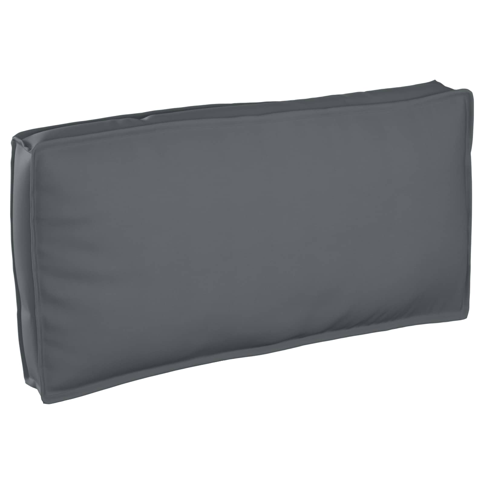 Vidaxl coussin anthracite 120 x 60 x 12 cm tissu oxford