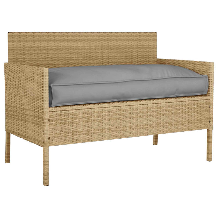 Vidaxx coussin gris 120 x 60 x 12 cm tissu oxford