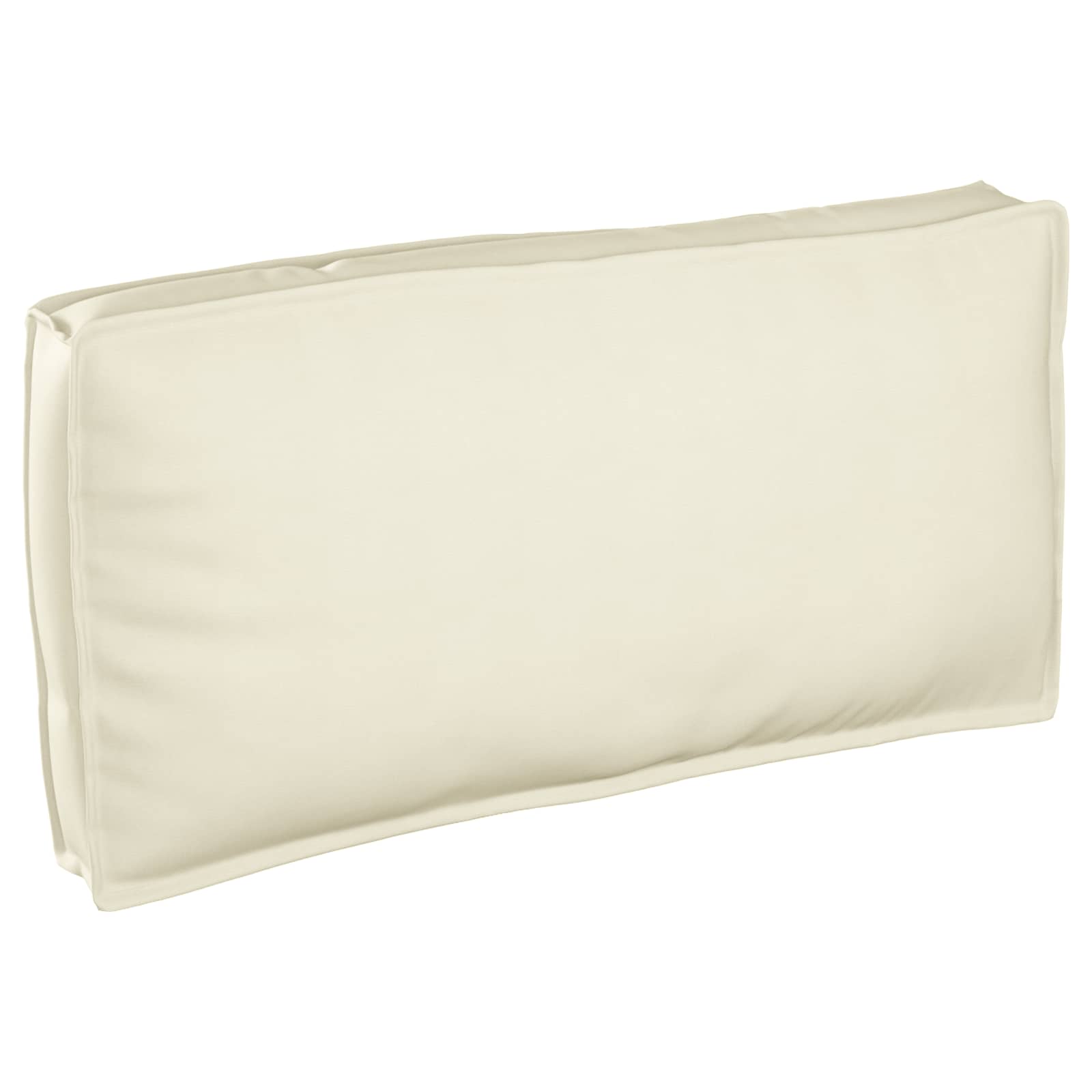 VidaXL coussin crème 120 x 60 x 12 cm tissu oxford
