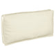 VidaXL coussin crème 120 x 60 x 12 cm tissu oxford