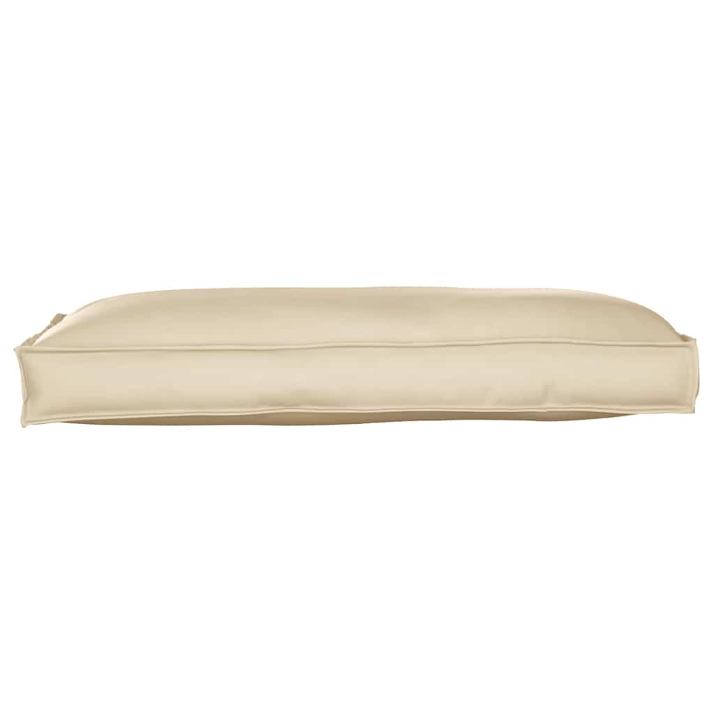 VidaXL coussin beige 120 x 60 x 12 cm tissu oxford