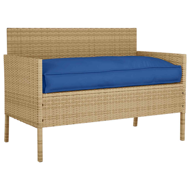 Vidaxxl coussin bleu royal 120 x 60 x 12 cm tissu oxford
