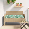 Vidaxxl coussin motif feuille feuille 80 x 80 x 52 cm tissu oxford
