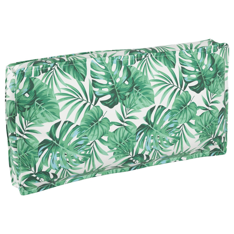 Vidaxxl coussin motif feuille feuille 80 x 80 x 52 cm tissu oxford