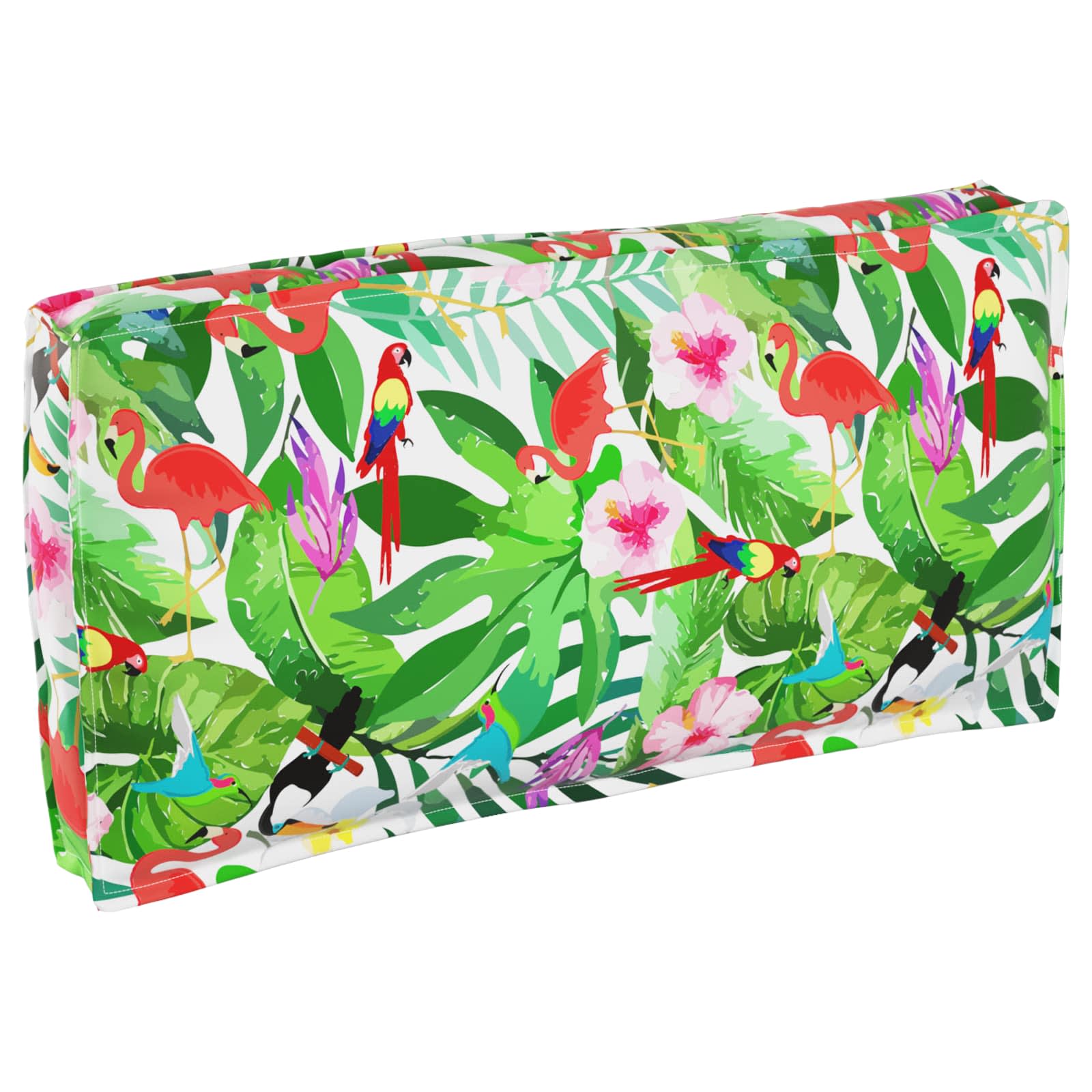 Vidaxx coussin fleurs multicolore 120 x 60 x 12 cm tissu oxford