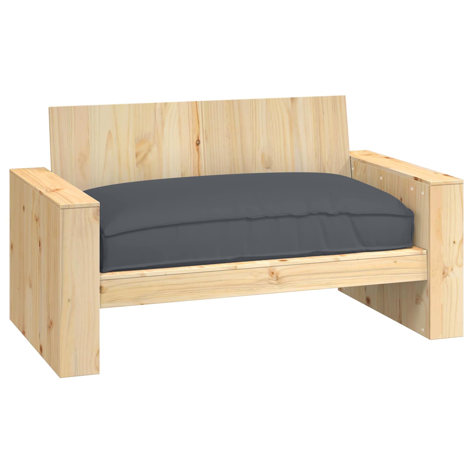 Vidaxl coussin anthracite 120 x 80 x 12 cm tissu oxford