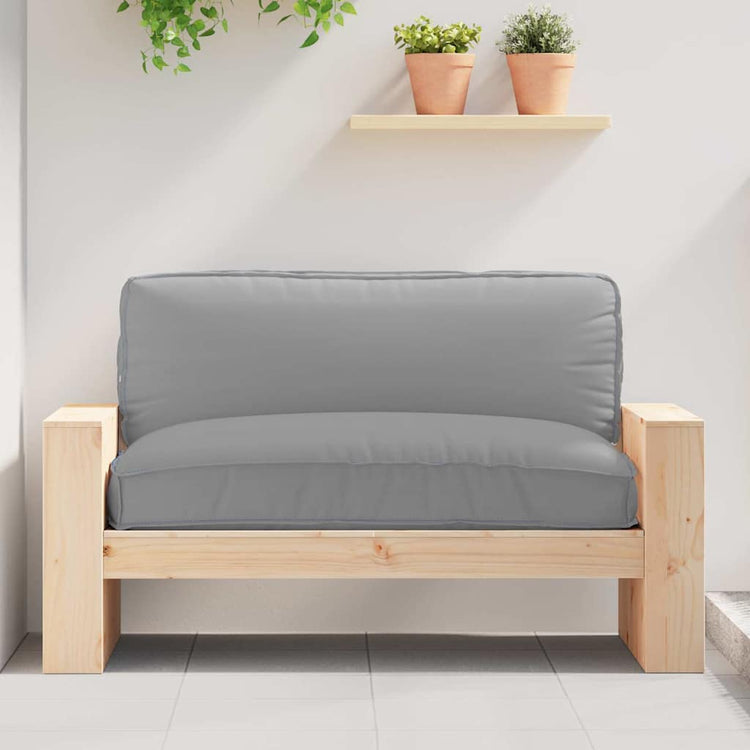Vidaxx coussin gris 120 x 80 x 12 cm tissu oxford