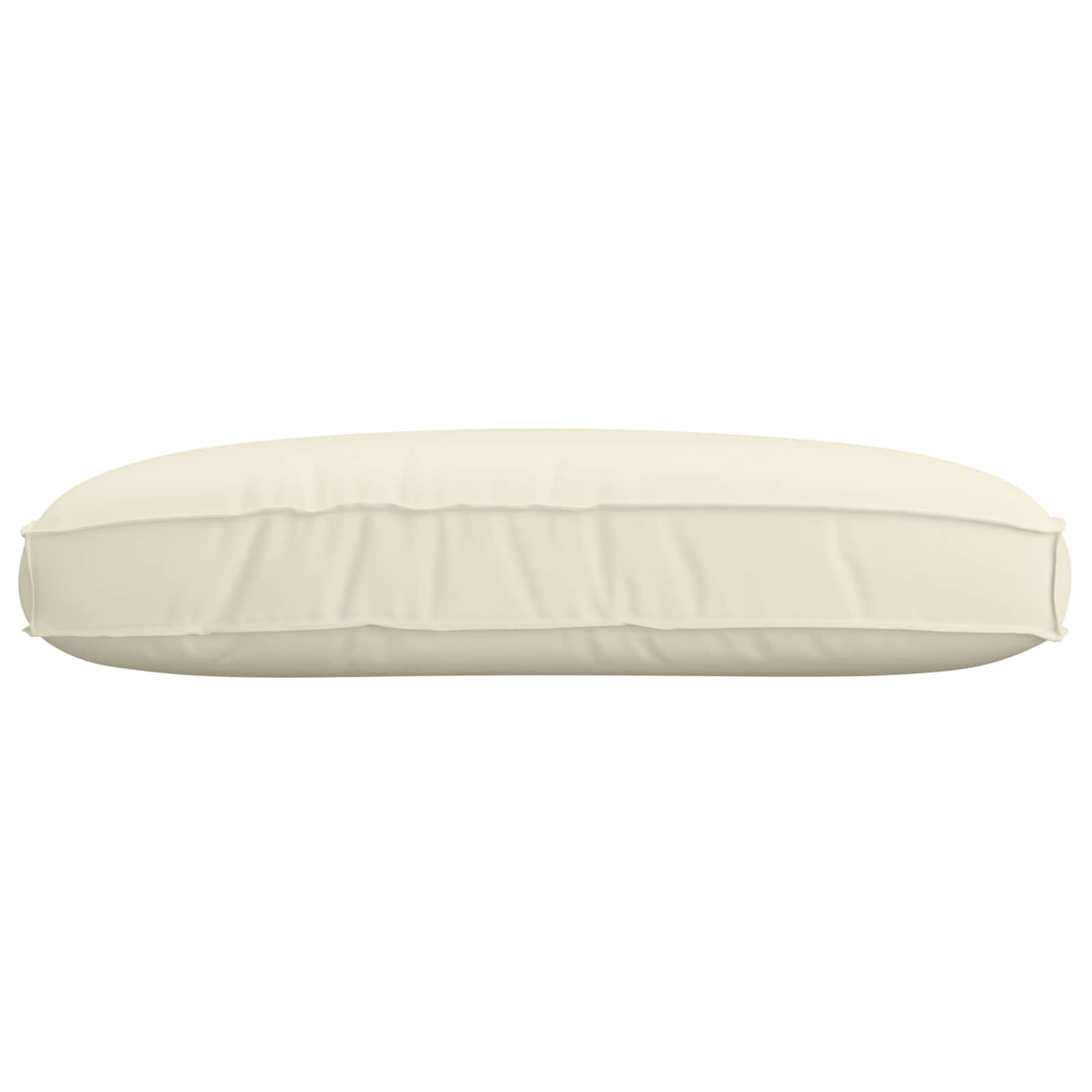 VidaXL coussin crème 120 x 80 x 12 cm tissu oxford