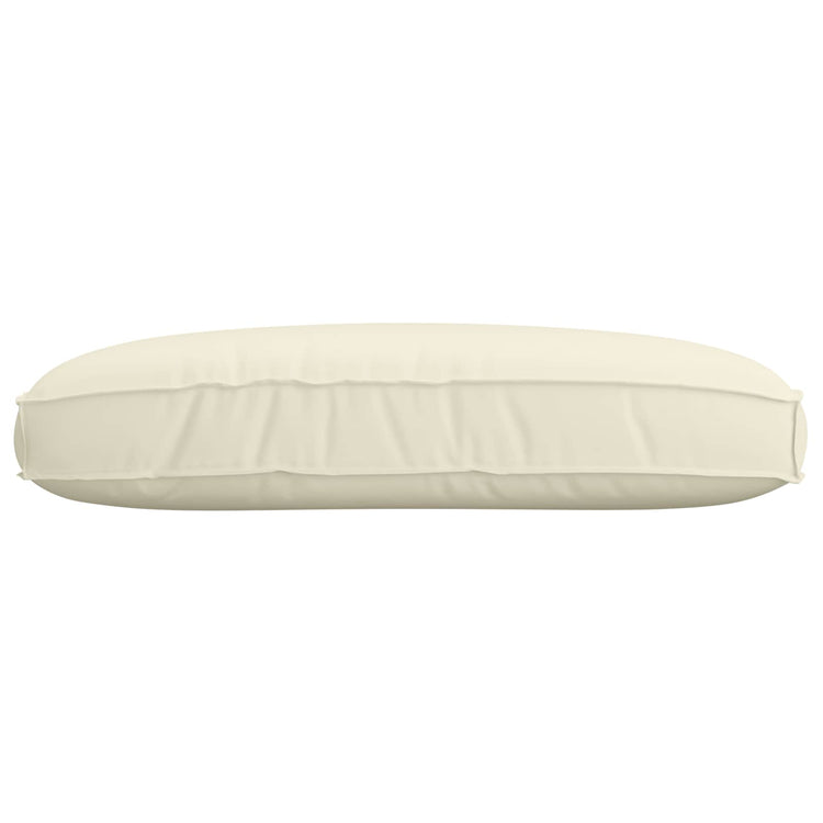 VidaXL coussin crème 120 x 80 x 12 cm tissu oxford