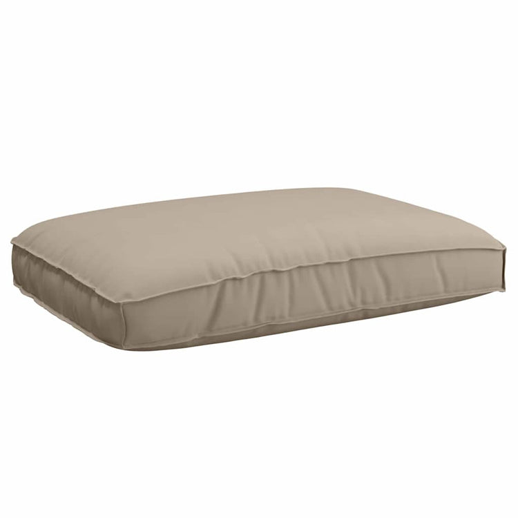 Vidaxx coussin taupe 120 x 80 x 12 cm tissu oxford