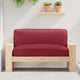 Vidaxxl coussin vin rouge 120 x 80 x 12 cm tissu oxford