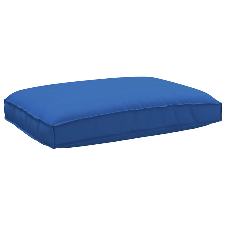 VidaXL coussin bleu royal 120 x 80 x 12 cm tissu oxford