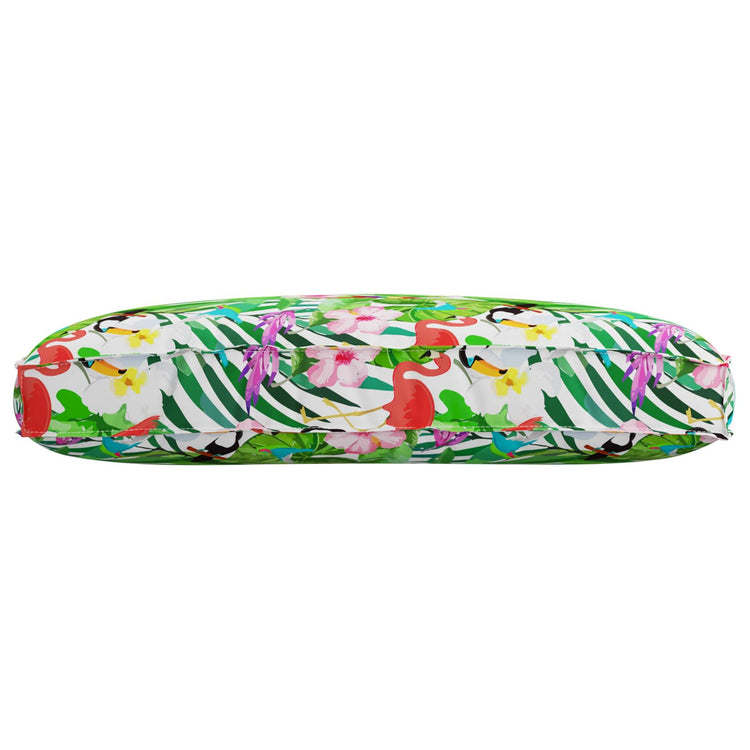 Vidaxx coussin fleurs multicolore 120 x 80 x 12 cm tissu oxford