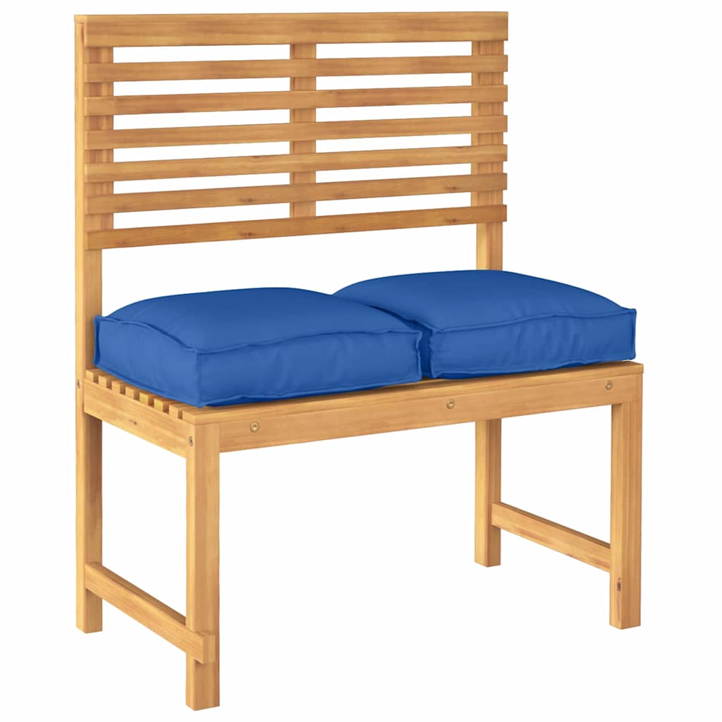 Vidaxxl coussin 2 pcs bleu royal 40 x 40 x 8 cm tissu oxford