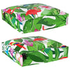Vidaxx coussin fleurs 2 pcs multicolore 40 x 40 x 8 cm tissu oxford
