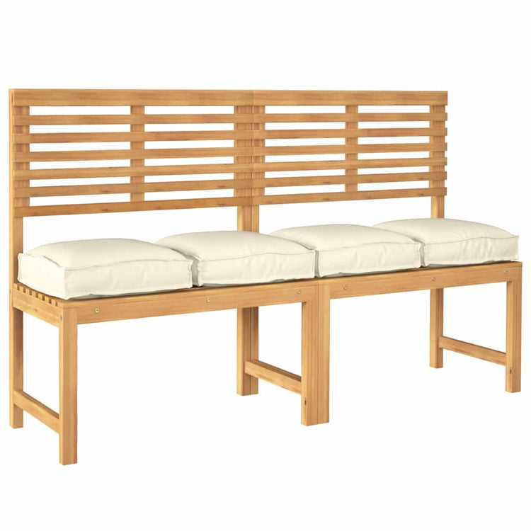 Vidaxl coussin 4 pcs crème 40 x 40 x 8 cm tissu oxford