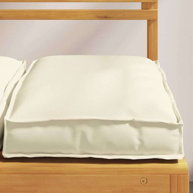 Vidaxl coussin 6 pcs crème 40 x 40 x 8 cm tissu oxford