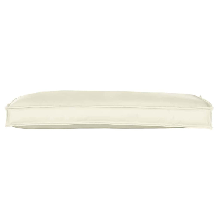 Vidaxl coussin crème 100 x 40 x 8 cm tissu oxford