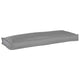 Vidaxx coussin gris 110 x 40 x 8 cm tissu oxford