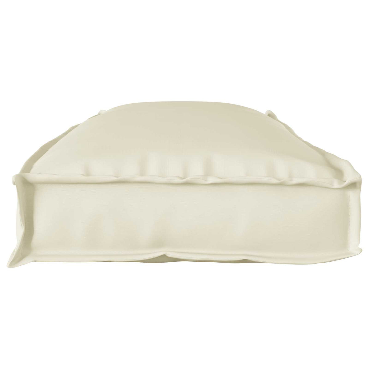 Vidaxl coussin crème 110 x 40 x 8 cm tissu oxford