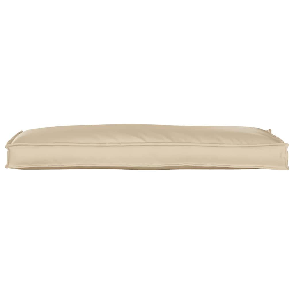 Vidaxl coussin beige 110 x 40 x 8 cm tissu oxford