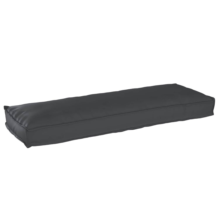 Vidaxx coussin noir 120 x 40 x 8 cm tissu oxford