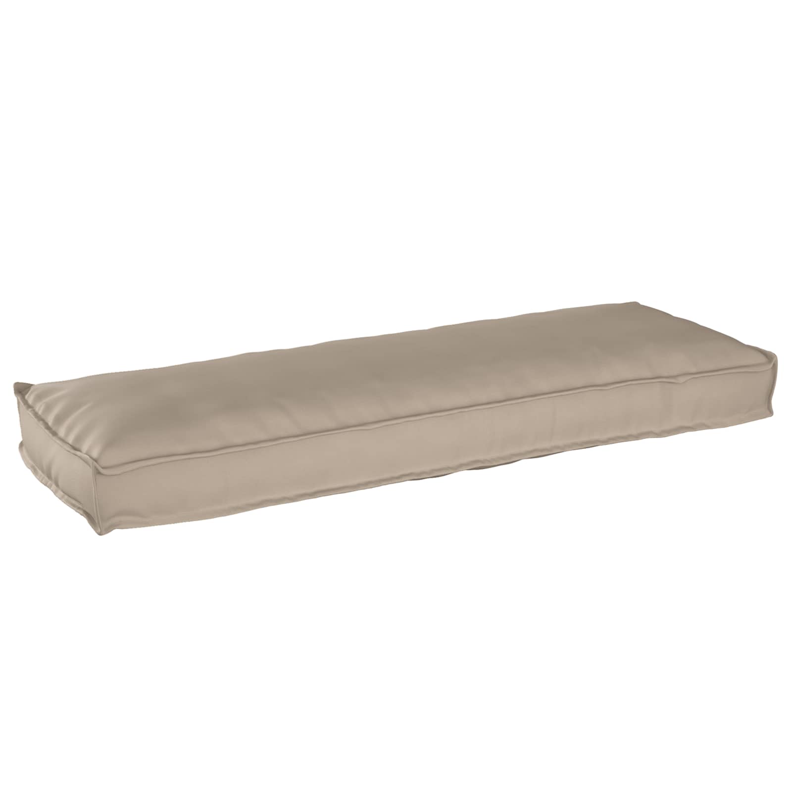 Vidaxx coussin taupe 120 x 40 x 8 cm tissu oxford