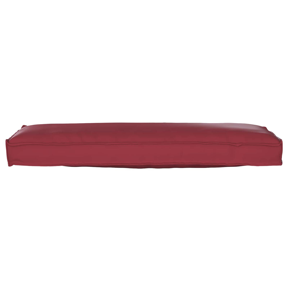 Vidaxxl coussin vin rouge 120 x 40 x 8 cm tissu oxford