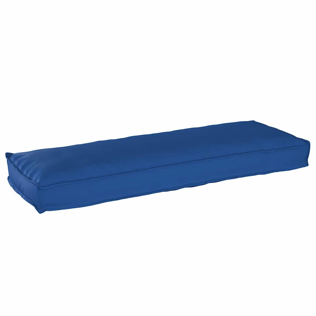 VidaXL coussin bleu royal 120 x 40 x 8 cm tissu oxford