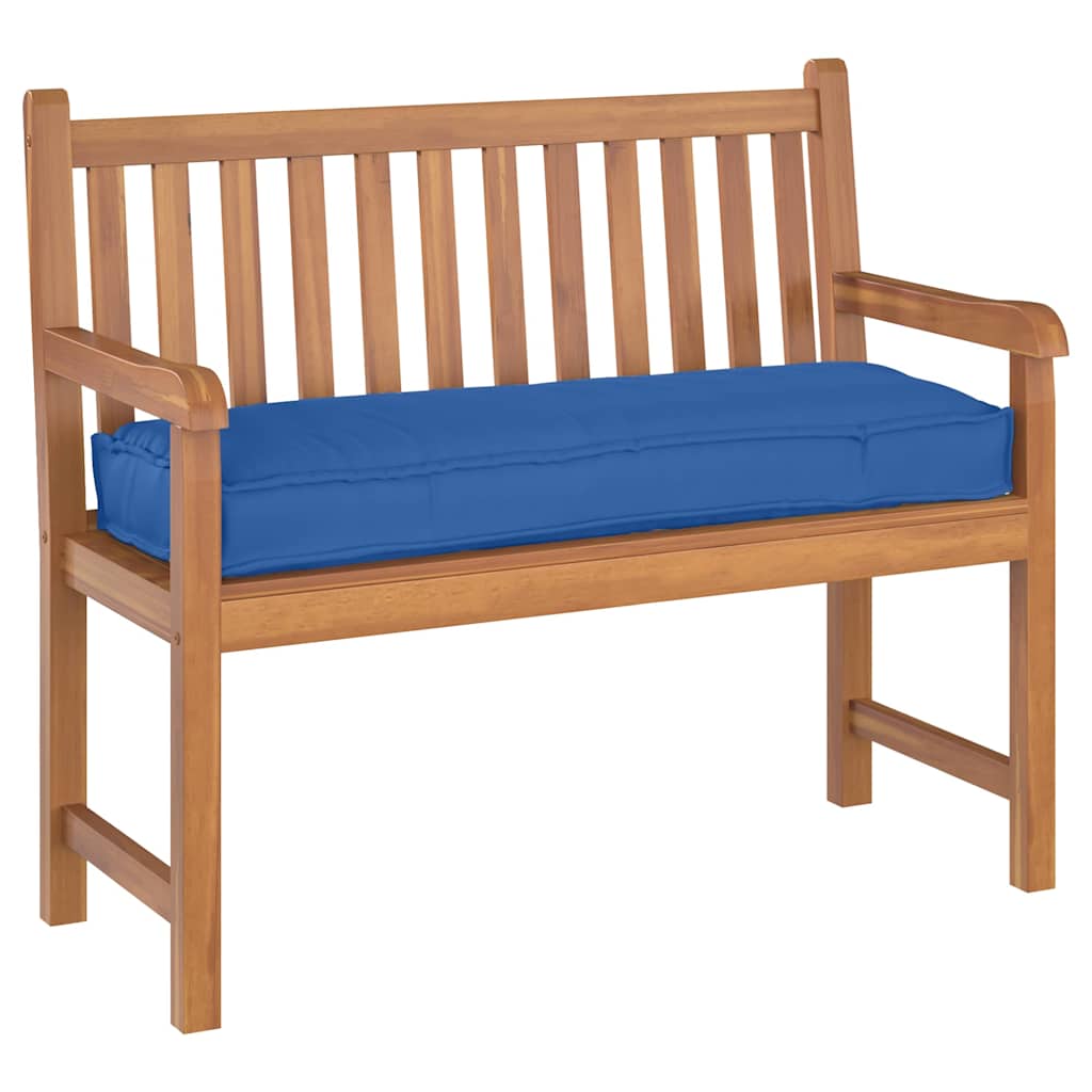 VidaXL coussin bleu royal 120 x 40 x 8 cm tissu oxford