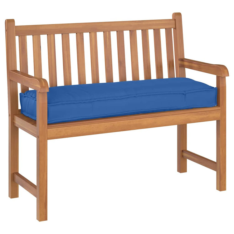 VidaXL coussin bleu royal 120 x 40 x 8 cm tissu oxford