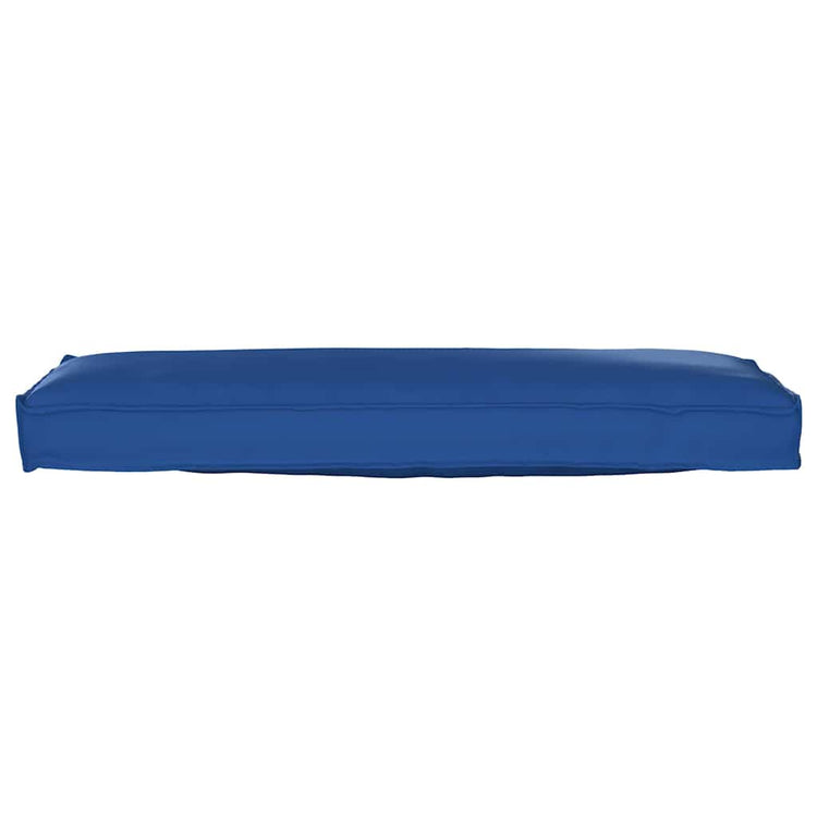 VidaXL coussin bleu royal 120 x 40 x 8 cm tissu oxford