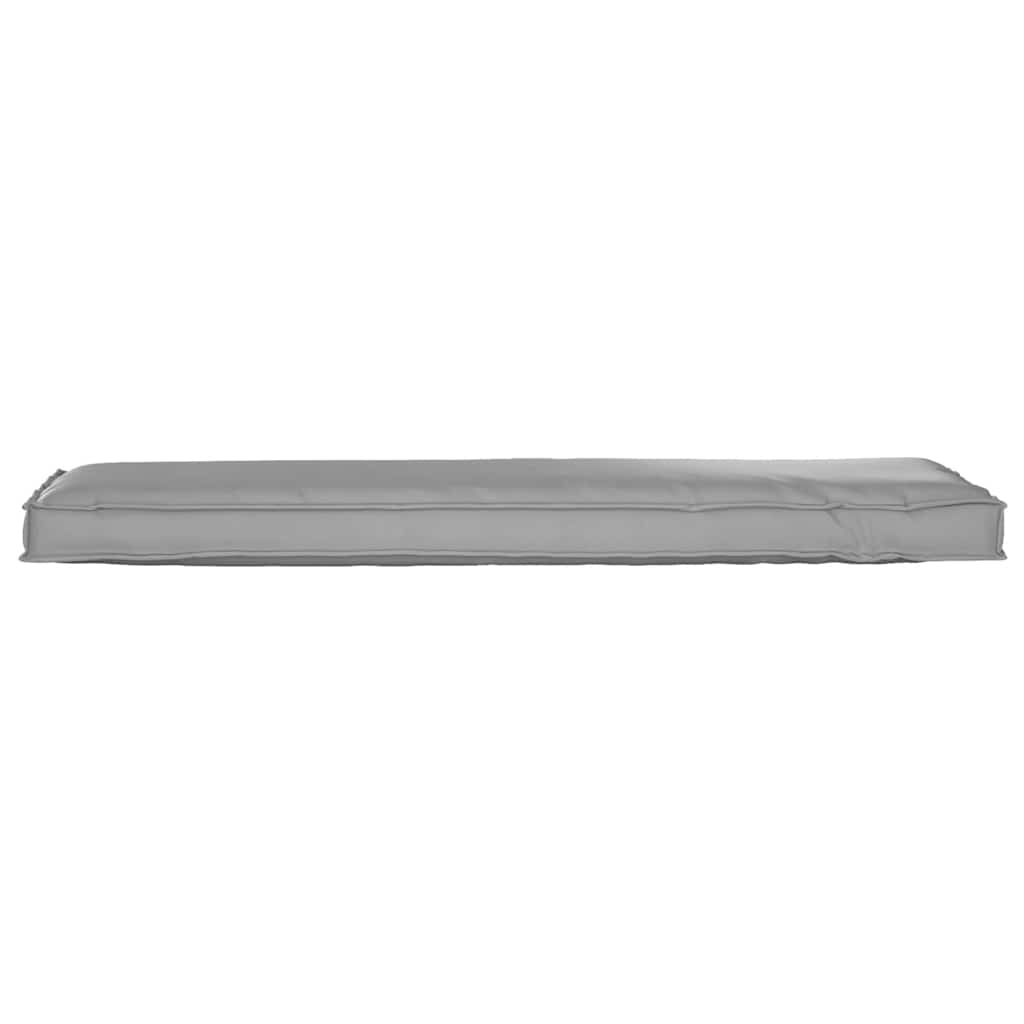 Vidaxx coussin gris 140 x 40 x 8 cm tissu oxford