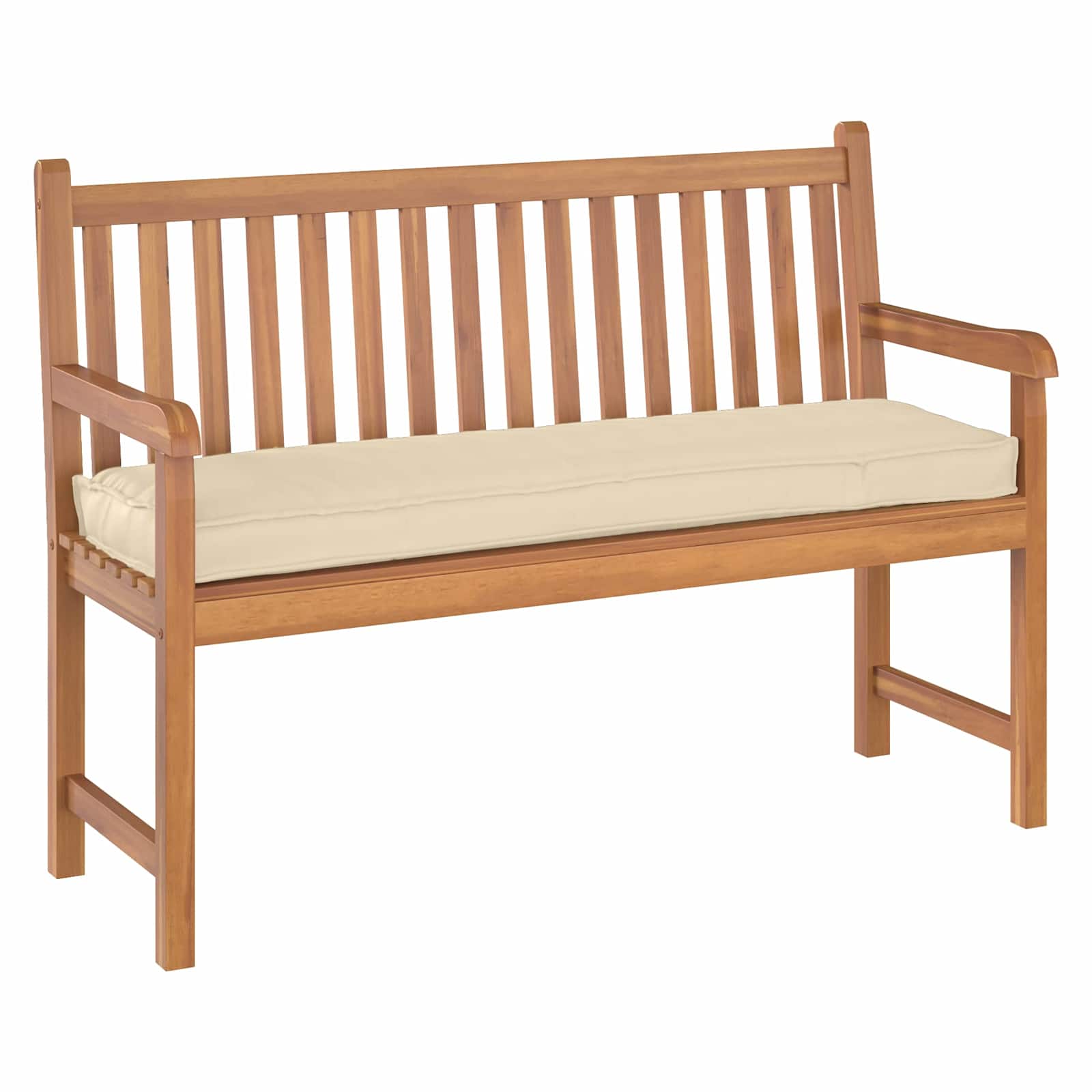 Vidaxl coussin beige 140 x 40 x 8 cm tissu oxford
